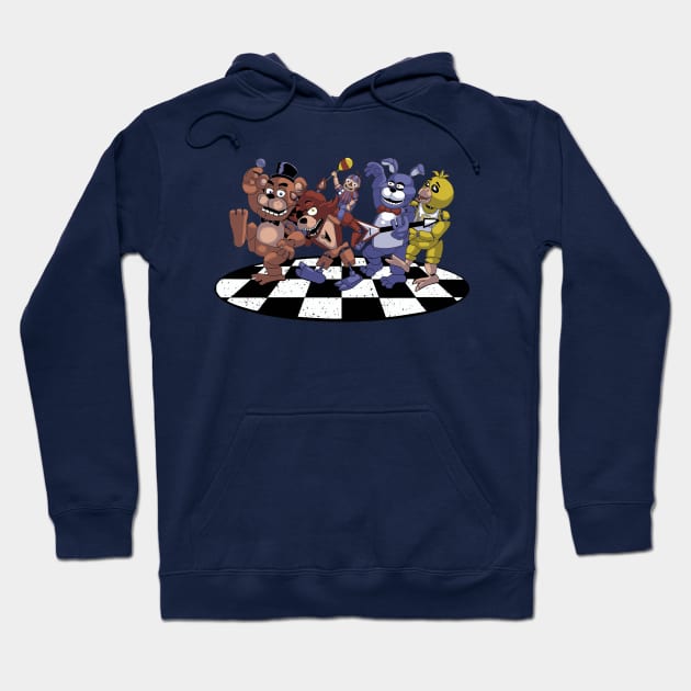 Where the Five Nights Are Hoodie by Dansmash